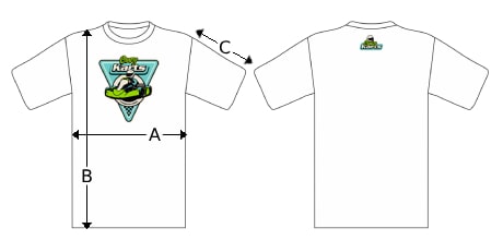 Tričko unisex so zeleným logom veľkosť