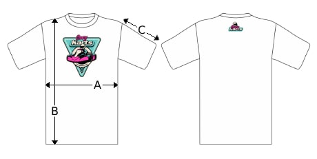 Tričko unisex s ružovým logom veľkosť